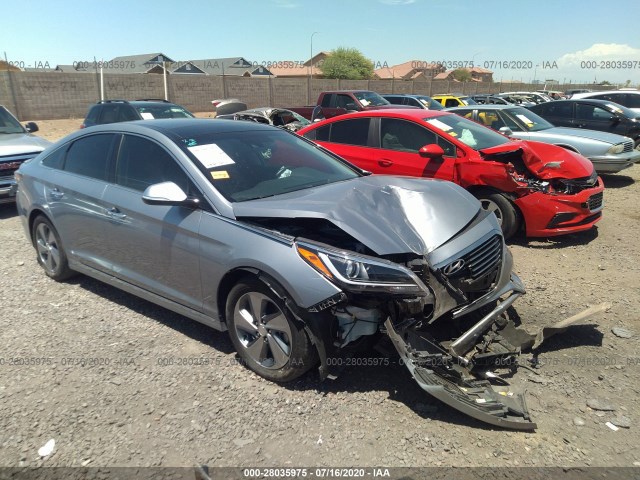 HYUNDAI SONATA HYBRID 2017 kmhe34l16ha051786