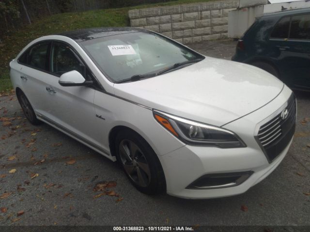 HYUNDAI SONATA HYBRID 2017 kmhe34l16ha056552