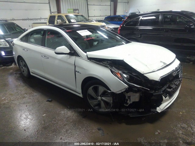 HYUNDAI SONATA HYBRID 2016 kmhe34l17ga024742