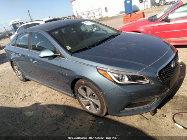 HYUNDAI SONATA HYBRID 2016 kmhe34l18ga015824