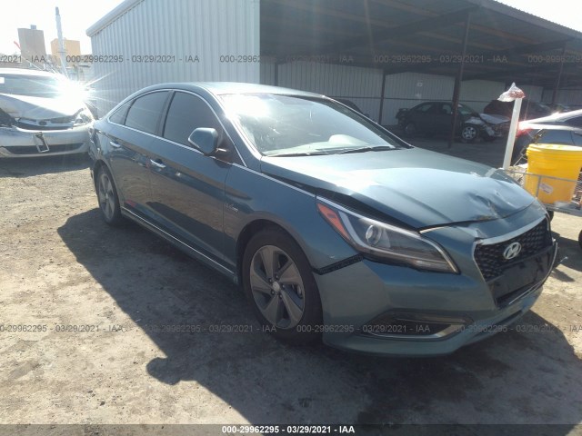 HYUNDAI SONATA HYBRID 2016 kmhe34l18ga019341