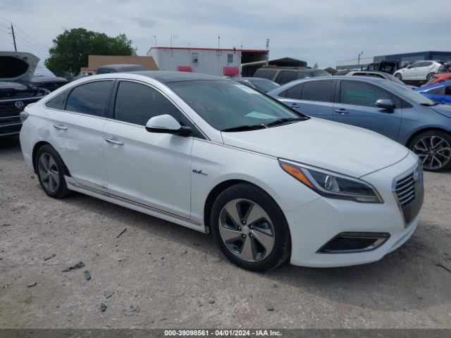 HYUNDAI SONATA HYB 2017 kmhe34l18ha054446