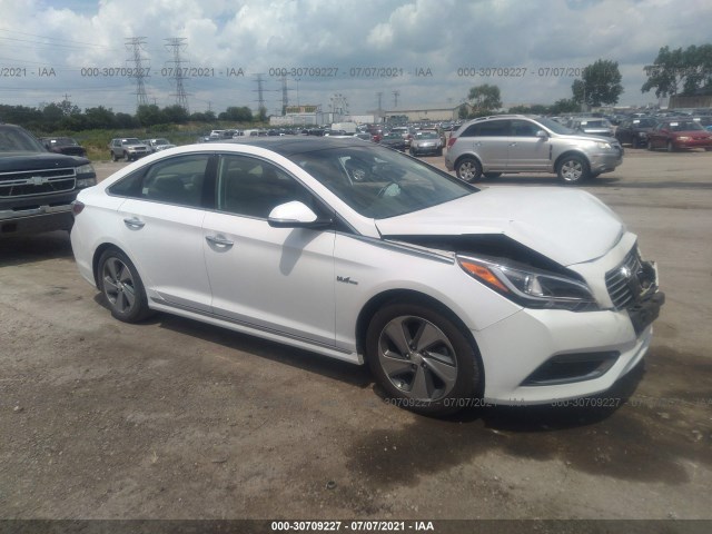 HYUNDAI SONATA HYBRID 2016 kmhe34l19ga009238