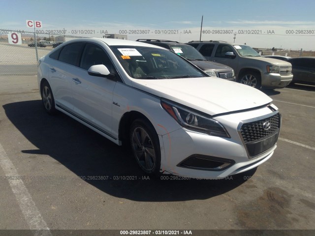 HYUNDAI SONATA HYBRID 2017 kmhe34l32ha071244