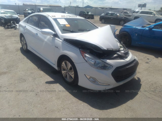 HYUNDAI SONATA HYBRID 2015 kmhec4a40fa124256