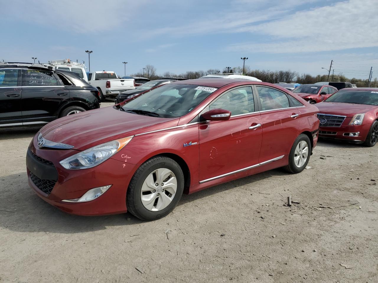 HYUNDAI SONATA 2014 kmhec4a41ea113927