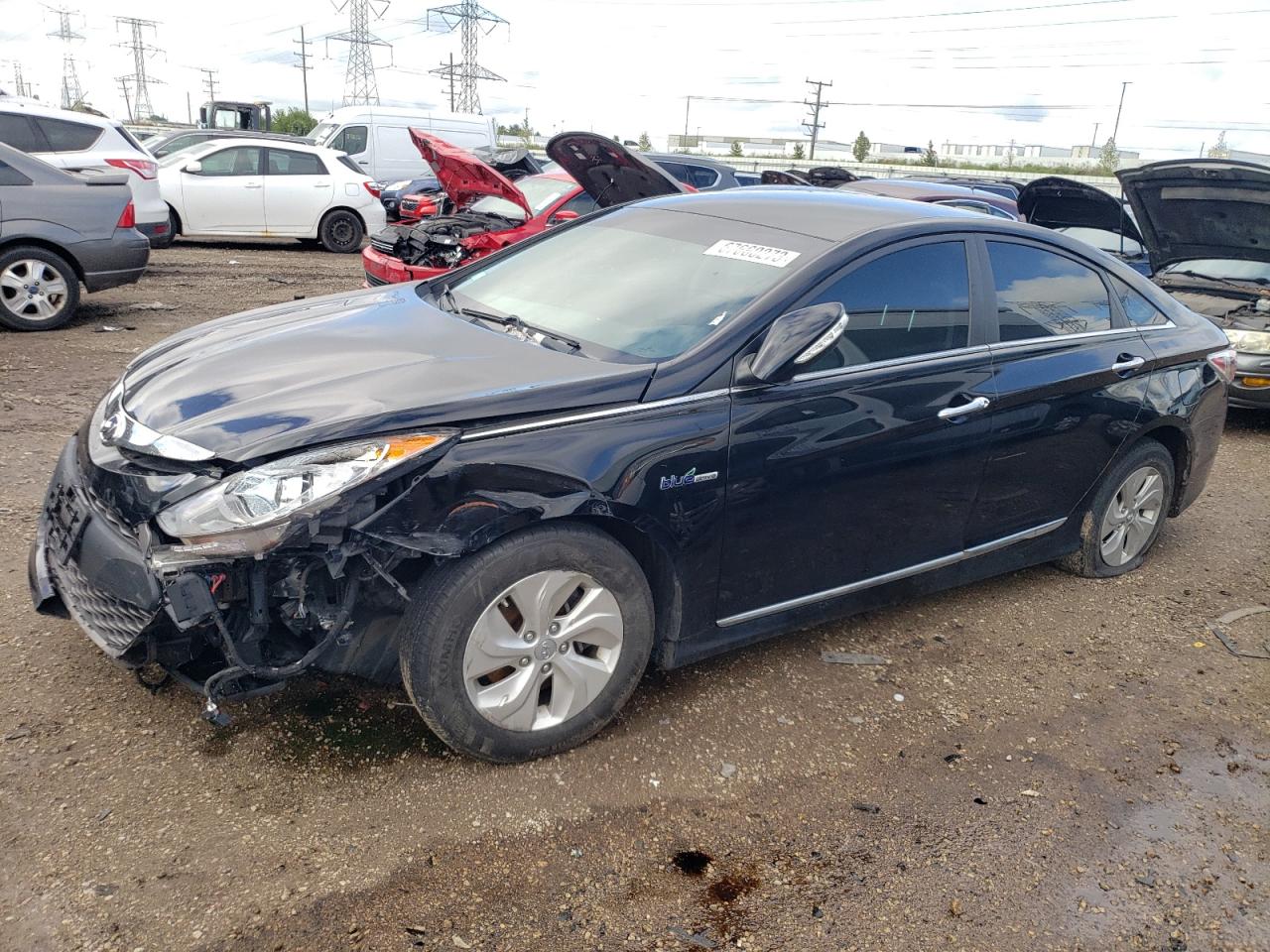 HYUNDAI SONATA 2014 kmhec4a41ea117945