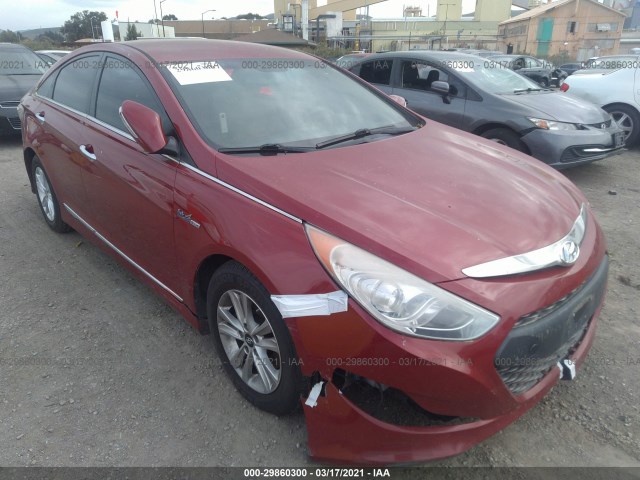 HYUNDAI SONATA HYBRID 2013 kmhec4a42da065630