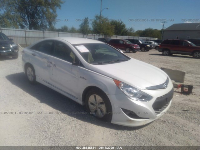 HYUNDAI SONATA HYBRID 2015 kmhec4a42fa122038