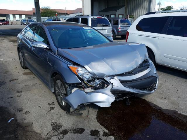 HYUNDAI SONATA HYB 2015 kmhec4a43fa129404