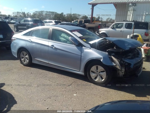 HYUNDAI SONATA HYBRID 2013 kmhec4a44da091386