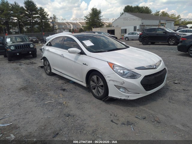 HYUNDAI SONATA HYBRID 2015 kmhec4a44fa135485