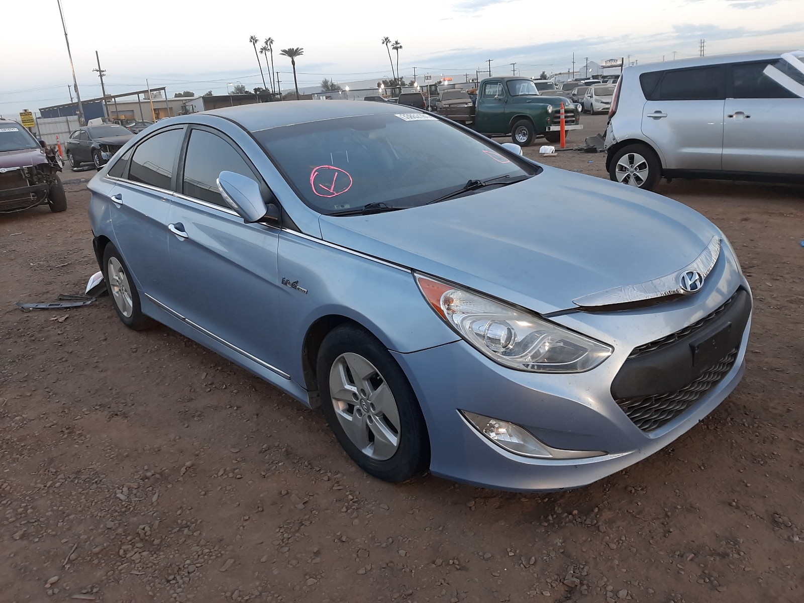 HYUNDAI SONATA HYB 2012 kmhec4a45ca058315