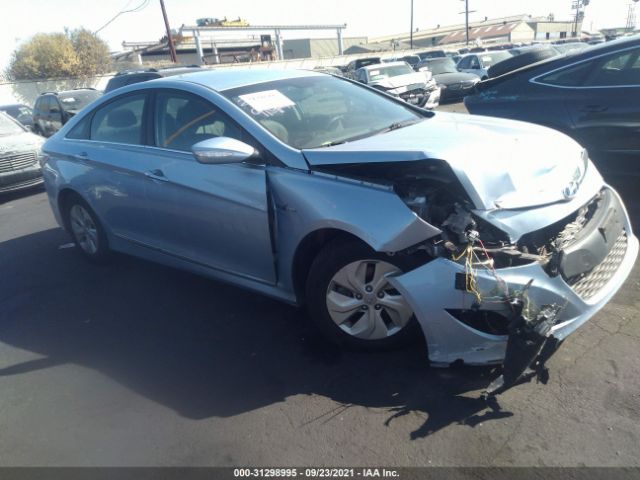 HYUNDAI SONATA HYBRID 2013 kmhec4a45da090859