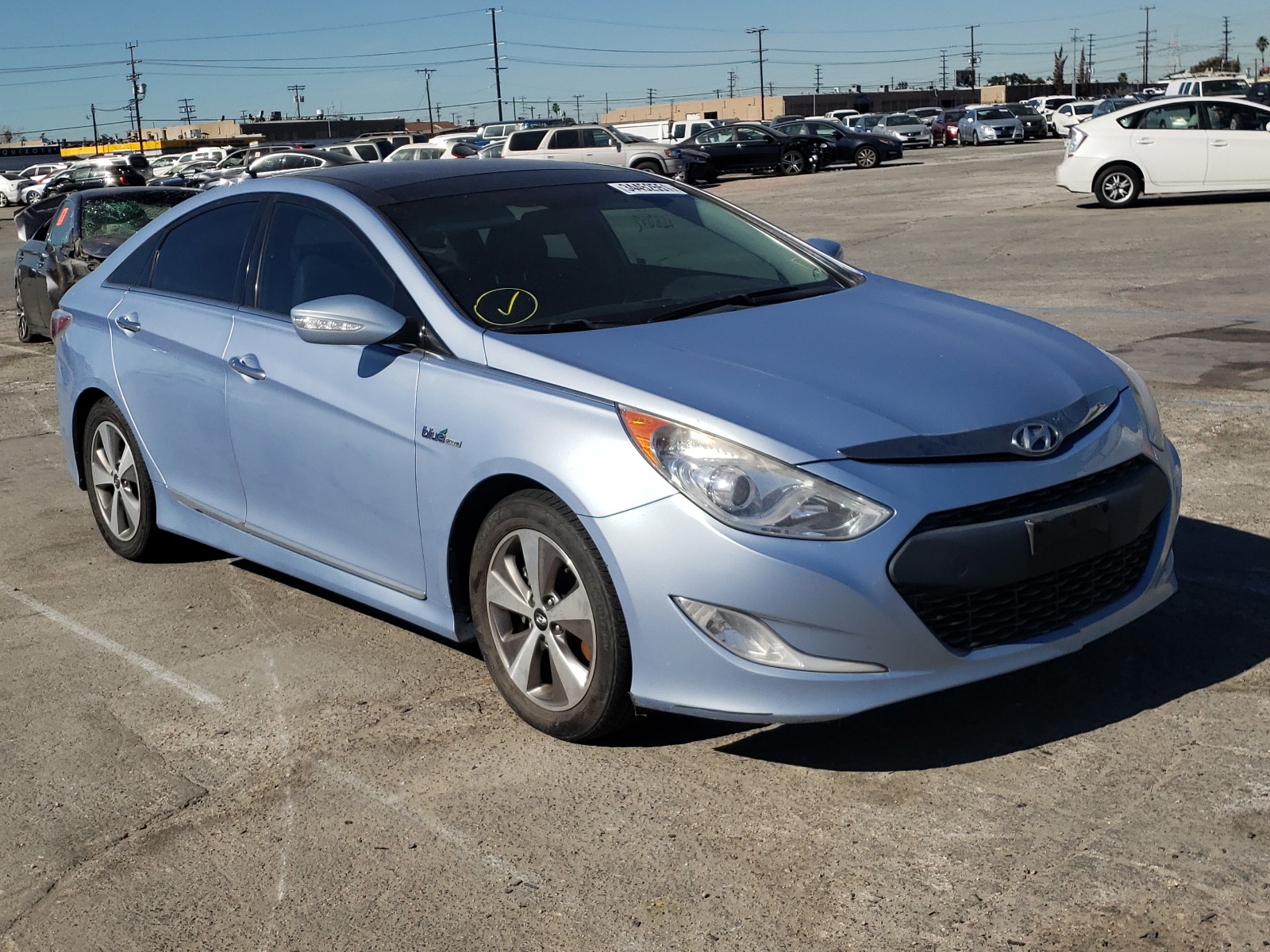 HYUNDAI SONATA HYB 2012 kmhec4a46ca040406