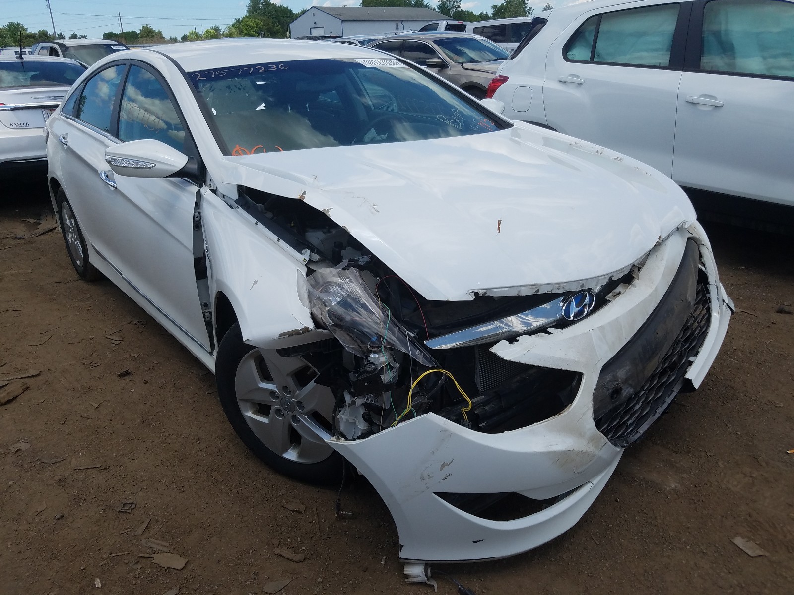 HYUNDAI SONATA HYB 2012 kmhec4a47ca022397