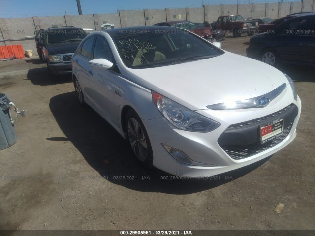 HYUNDAI SONATA HYBRID 2015 kmhec4a47fa123492