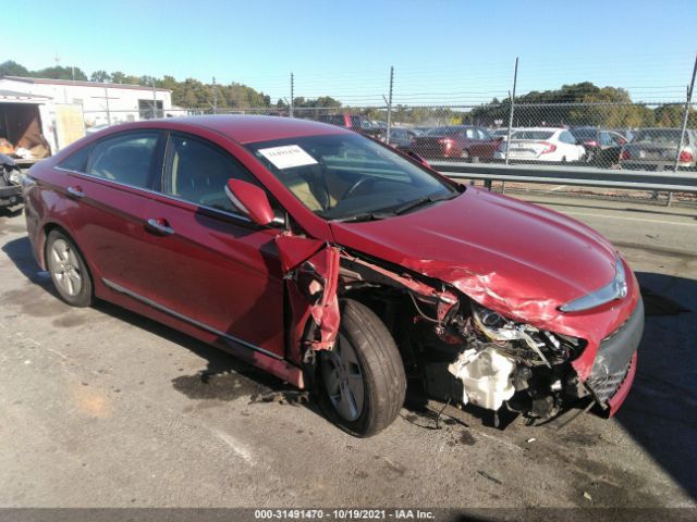 HYUNDAI SONATA 2011 kmhec4a48ba018163