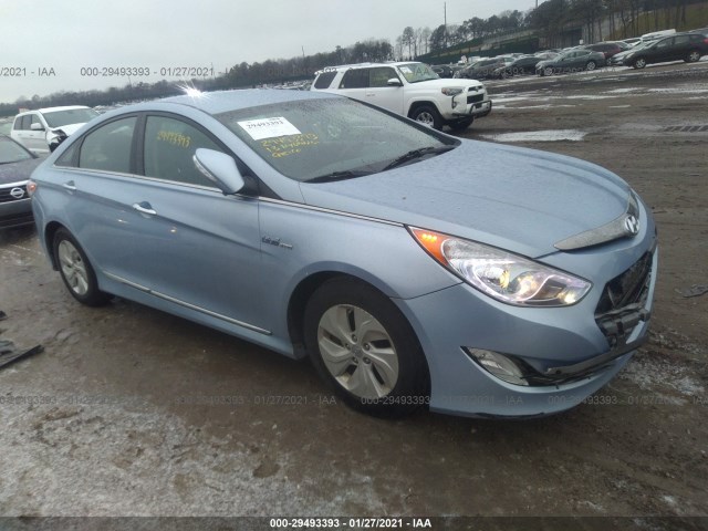 HYUNDAI SONATA HYBRID 2013 kmhec4a48da050260