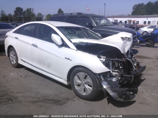 HYUNDAI SONATA HYBRID 2013 kmhec4a48da078558