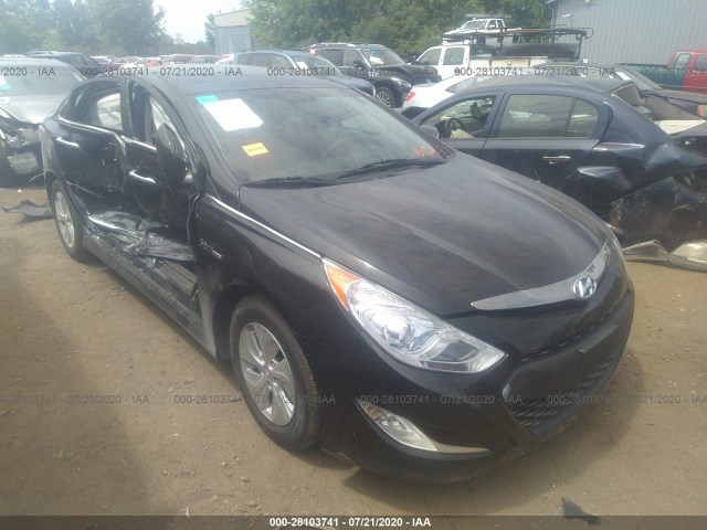 HYUNDAI SONATA HYBRID 2014 kmhec4a48ea117117