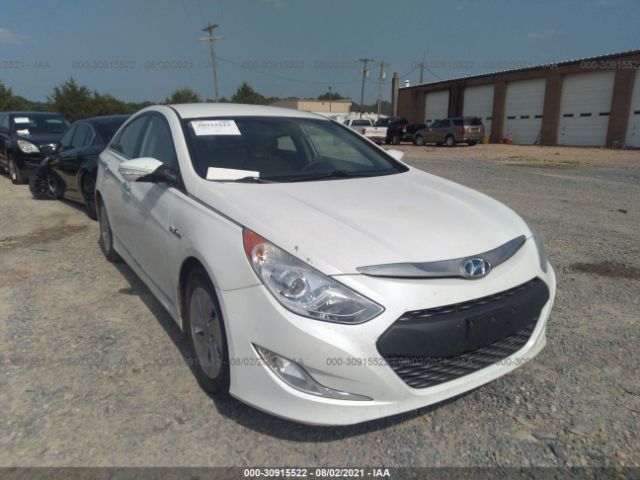 HYUNDAI SONATA HYBRID 2015 kmhec4a48fa134565