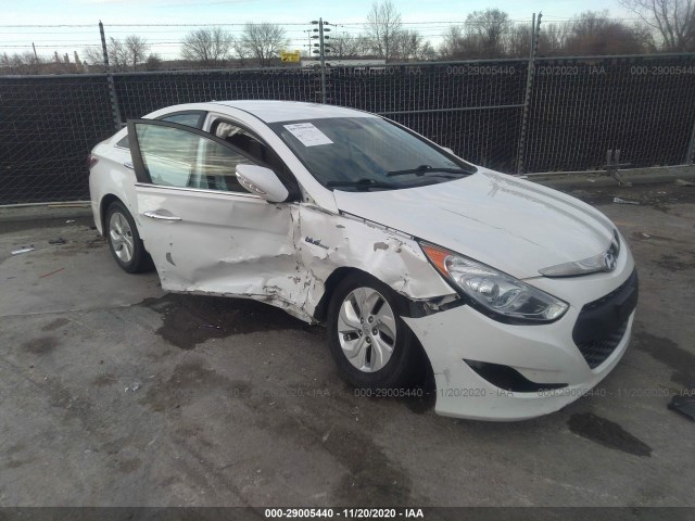 HYUNDAI SONATA HYBRID 2015 kmhec4a48fa137918