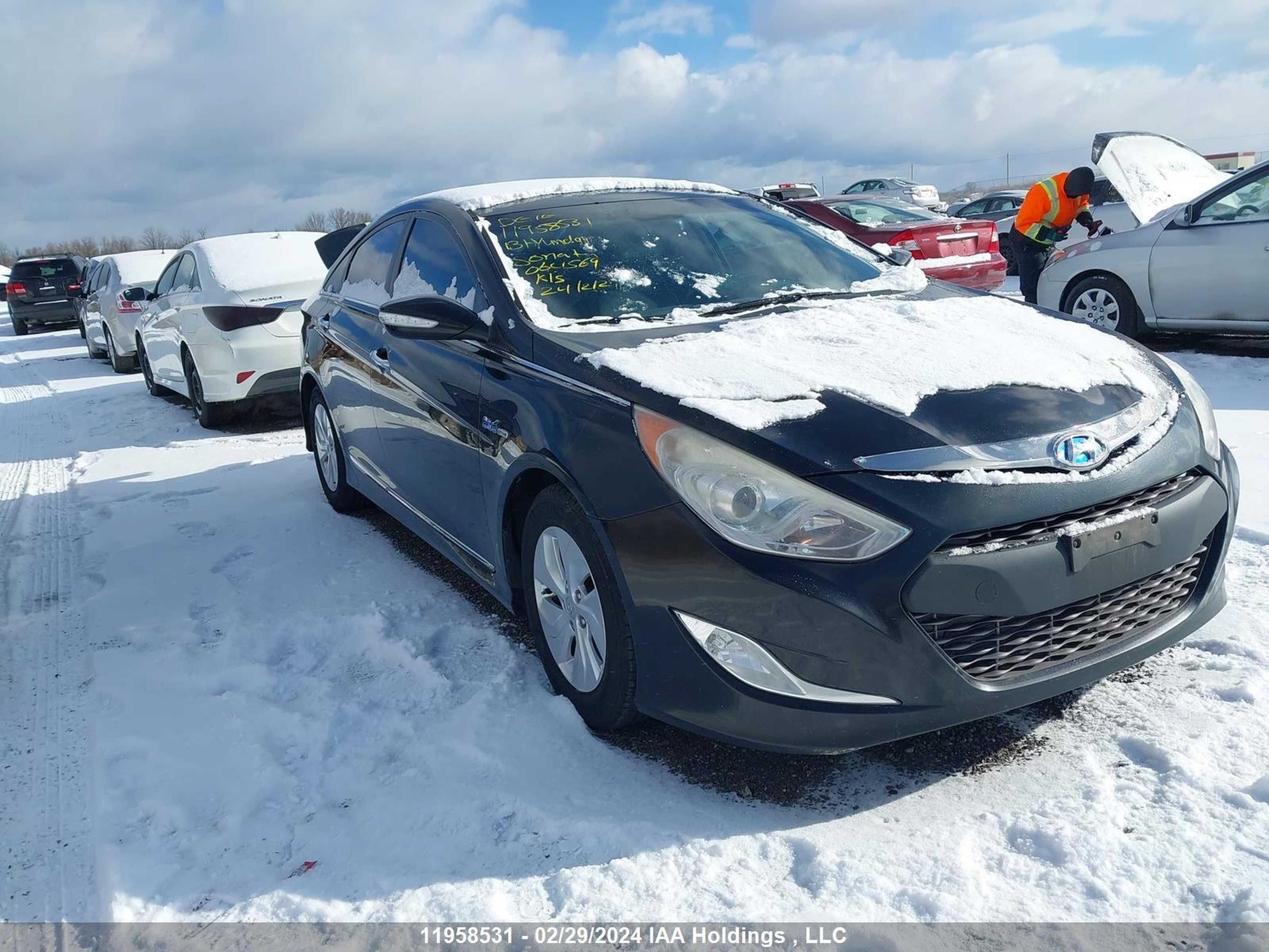 HYUNDAI SONATA 2013 kmhec4a49da064569