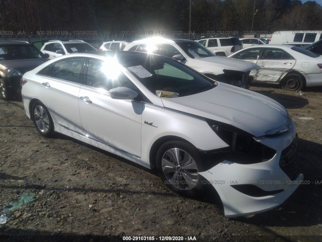 HYUNDAI SONATA HYBRID 2015 kmhec4a49fa108413