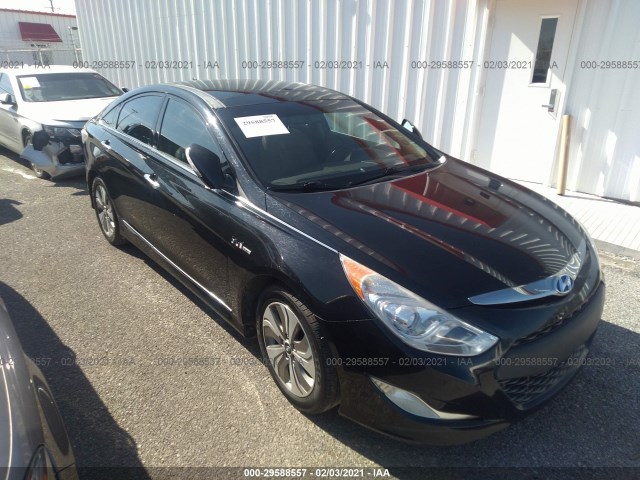 HYUNDAI SONATA HYBRID 2015 kmhec4a49fa124613