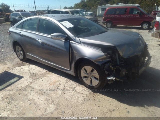 HYUNDAI SONATA HYBRID 2015 kmhec4a49fa137796