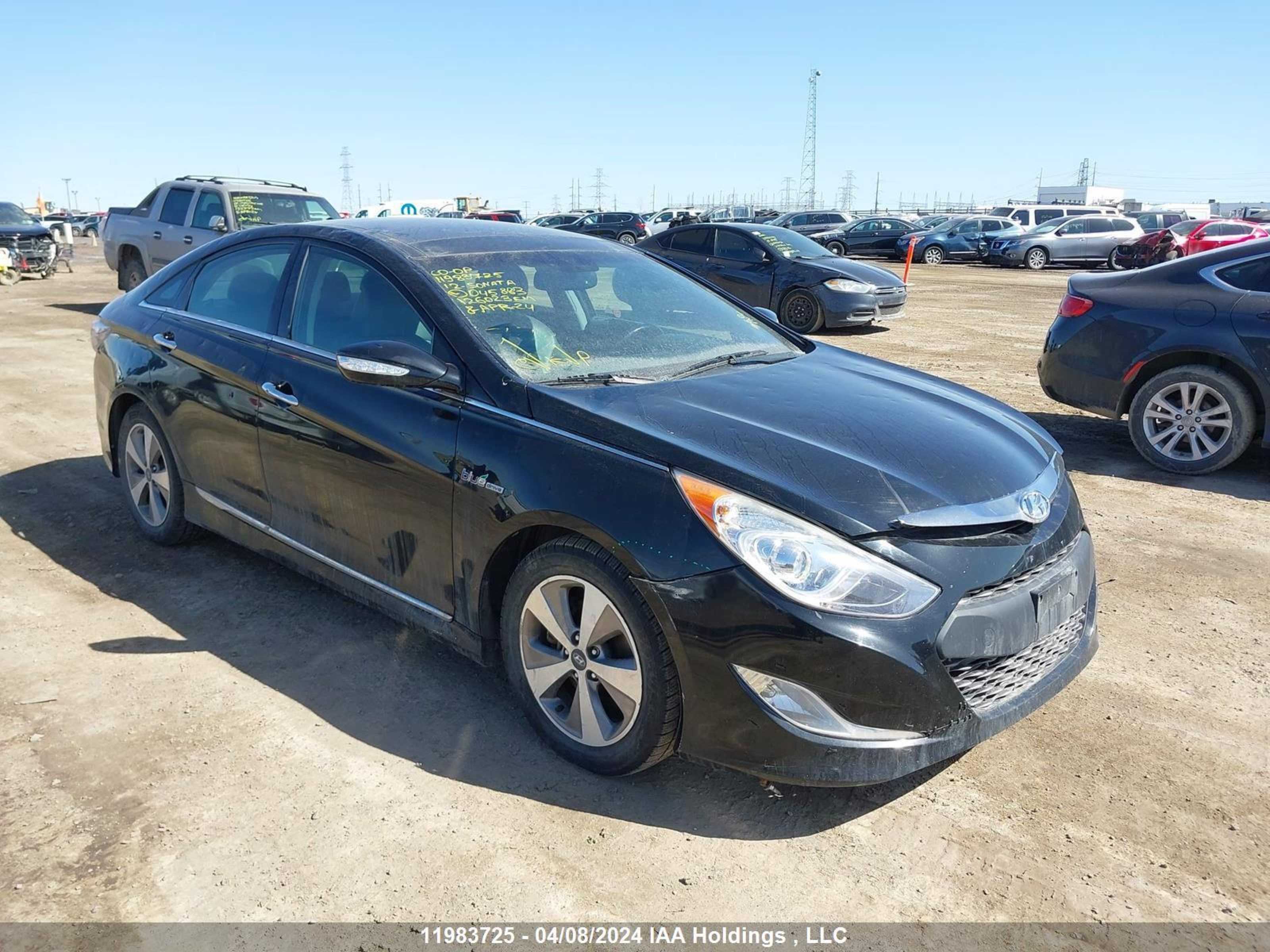 HYUNDAI SONATA 2012 kmhec4a4xca045883