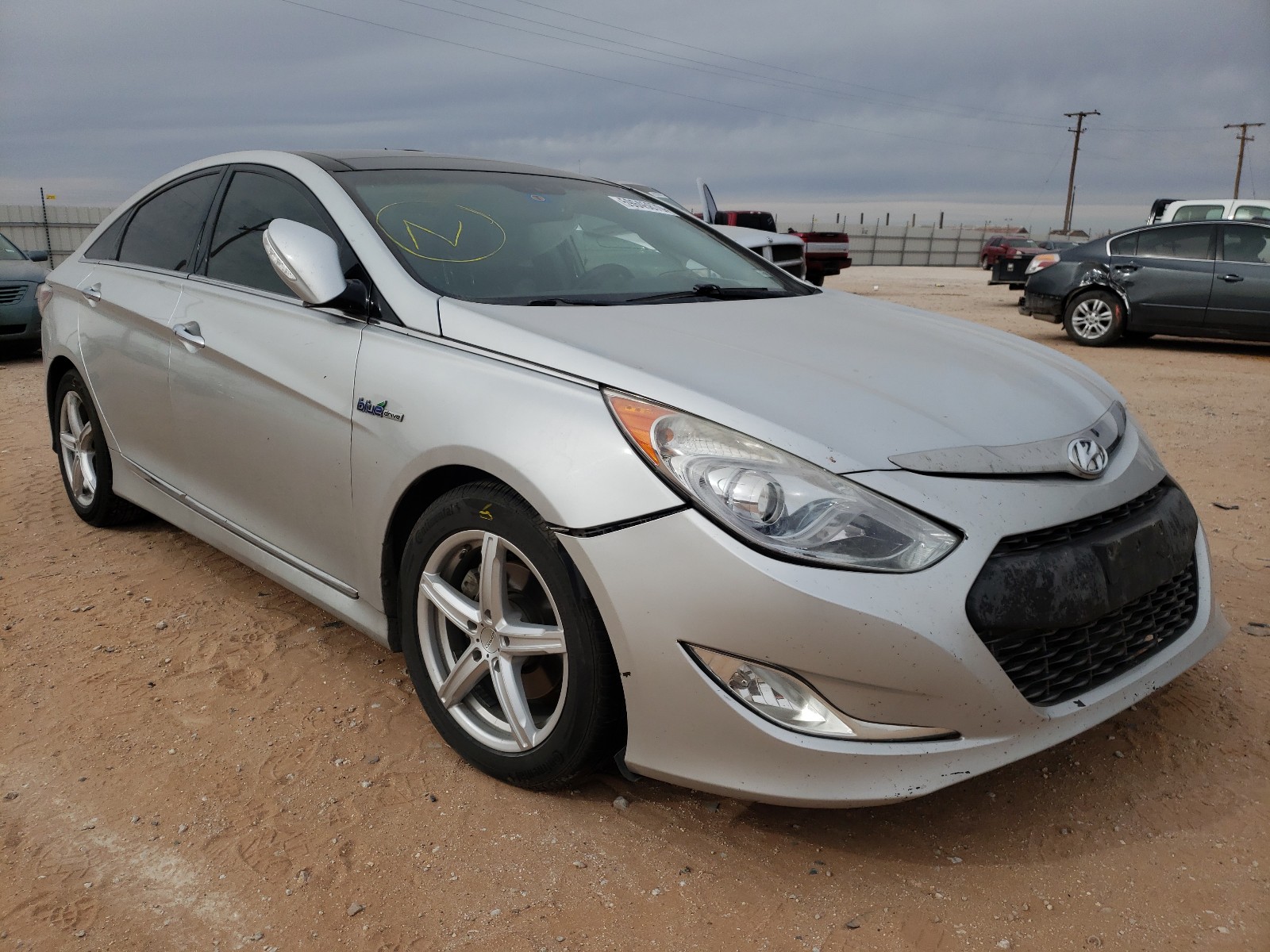 HYUNDAI SONATA HYBRID 2014 kmhec4a4xea110590