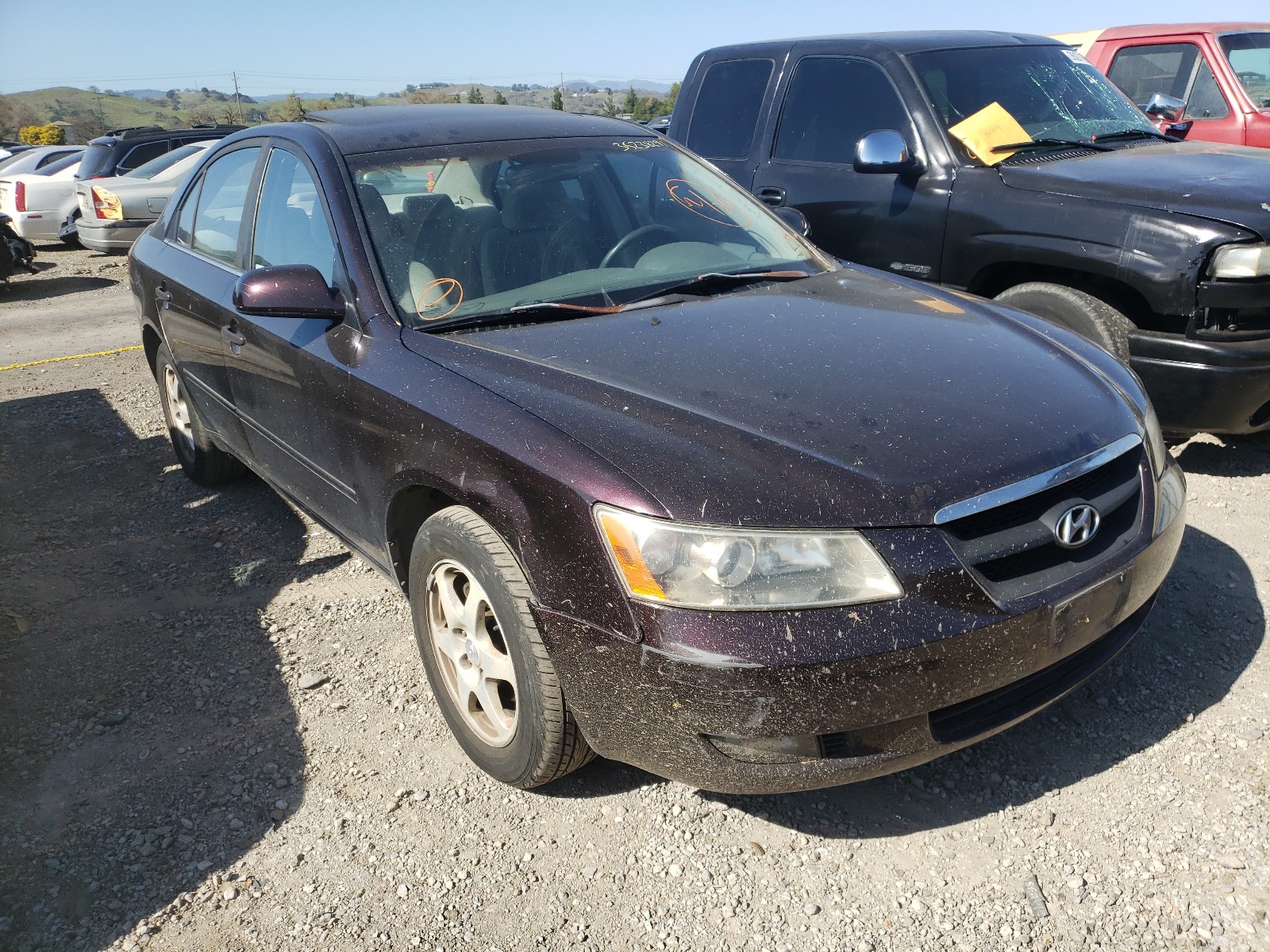 HYUNDAI SONATA GLS 2006 kmheu46c86a084229