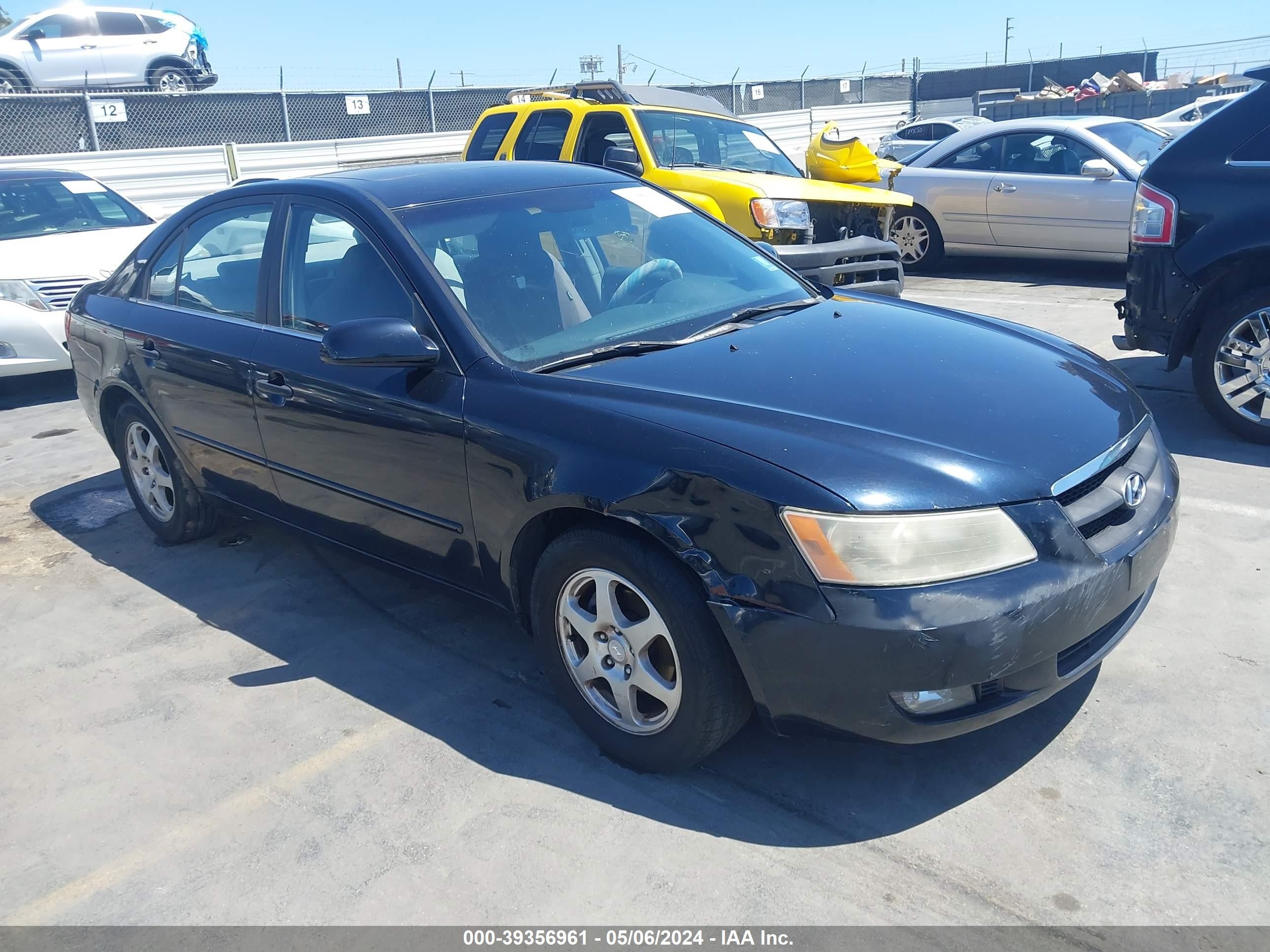 HYUNDAI SONATA GLS 2006 kmheu46cx6a129218