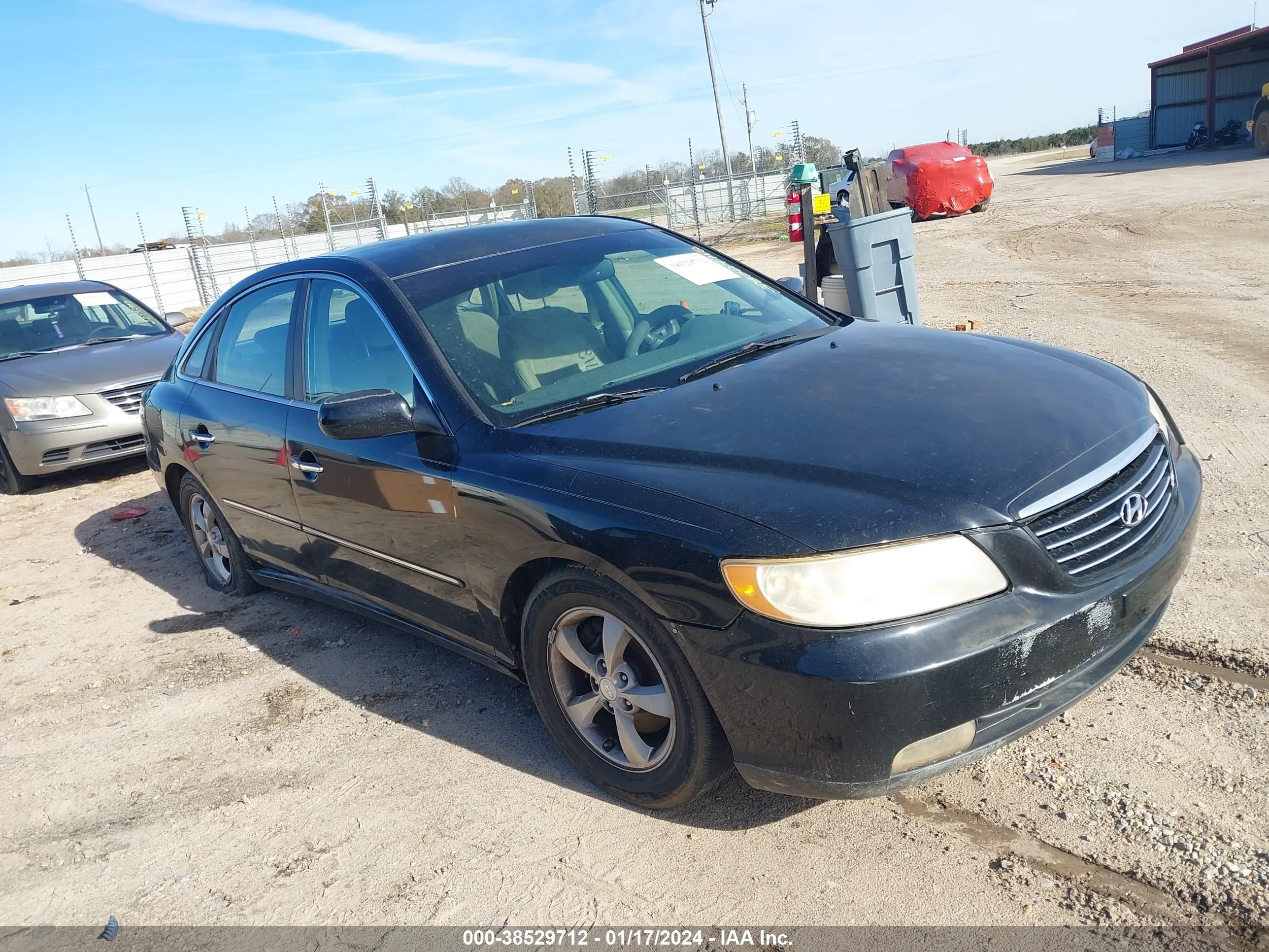 HYUNDAI AZERA 2007 kmhfc46d17a182052