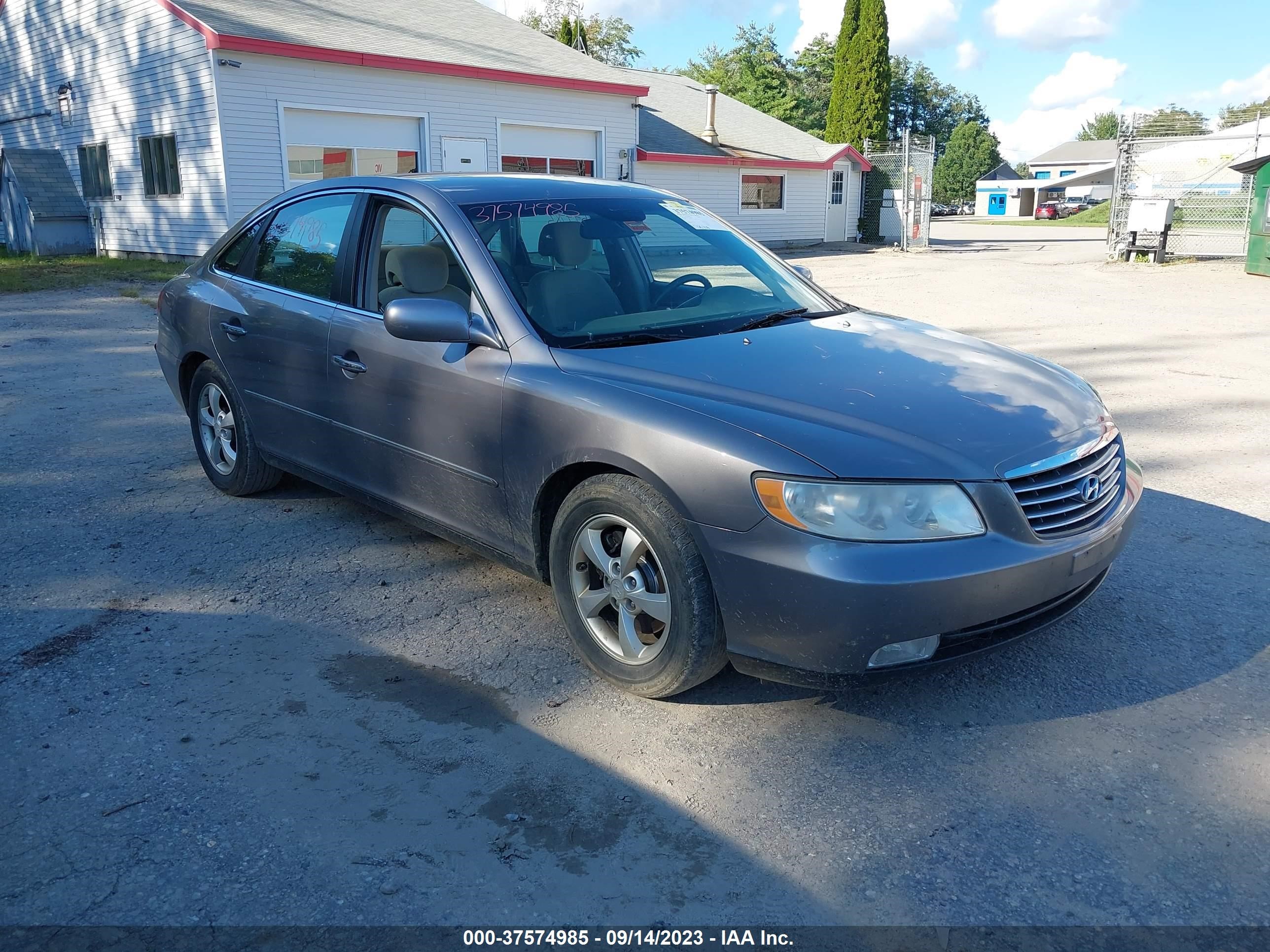 HYUNDAI AZERA 2007 kmhfc46d27a202826