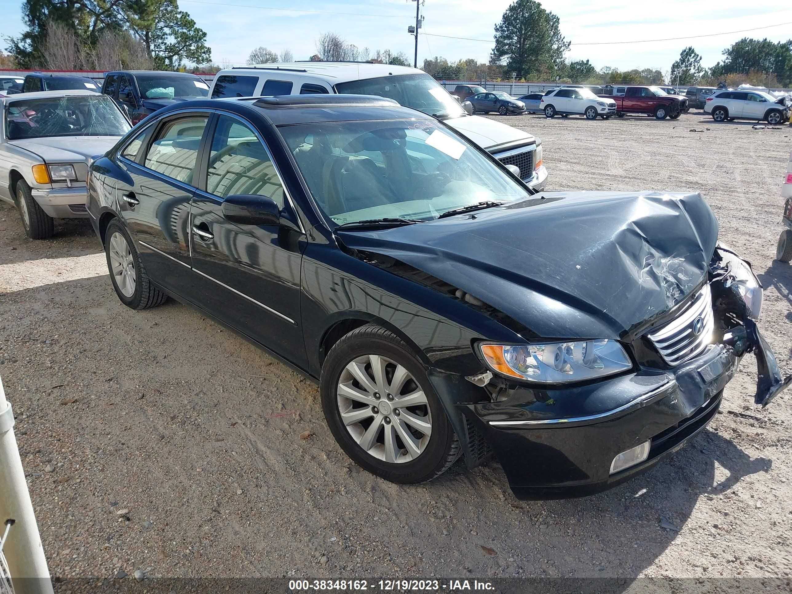 HYUNDAI AZERA 2009 kmhfc46d89a352555