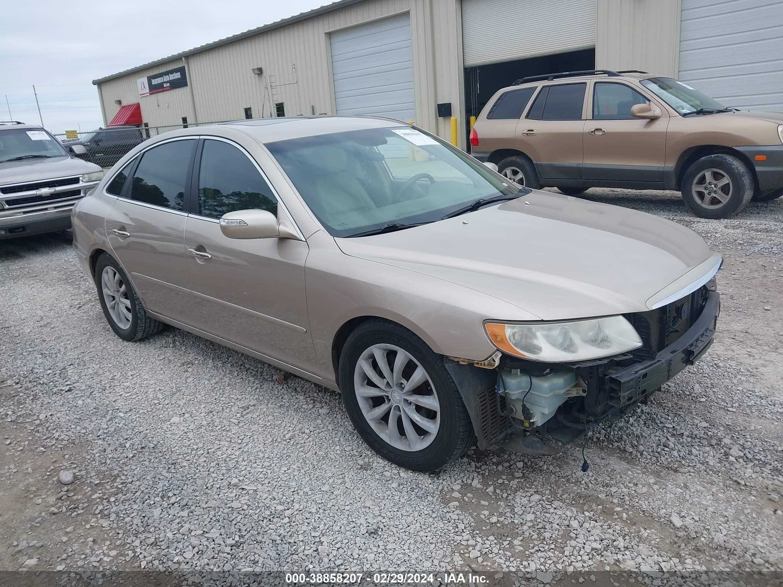 HYUNDAI AZERA 2007 kmhfc46f07a157659