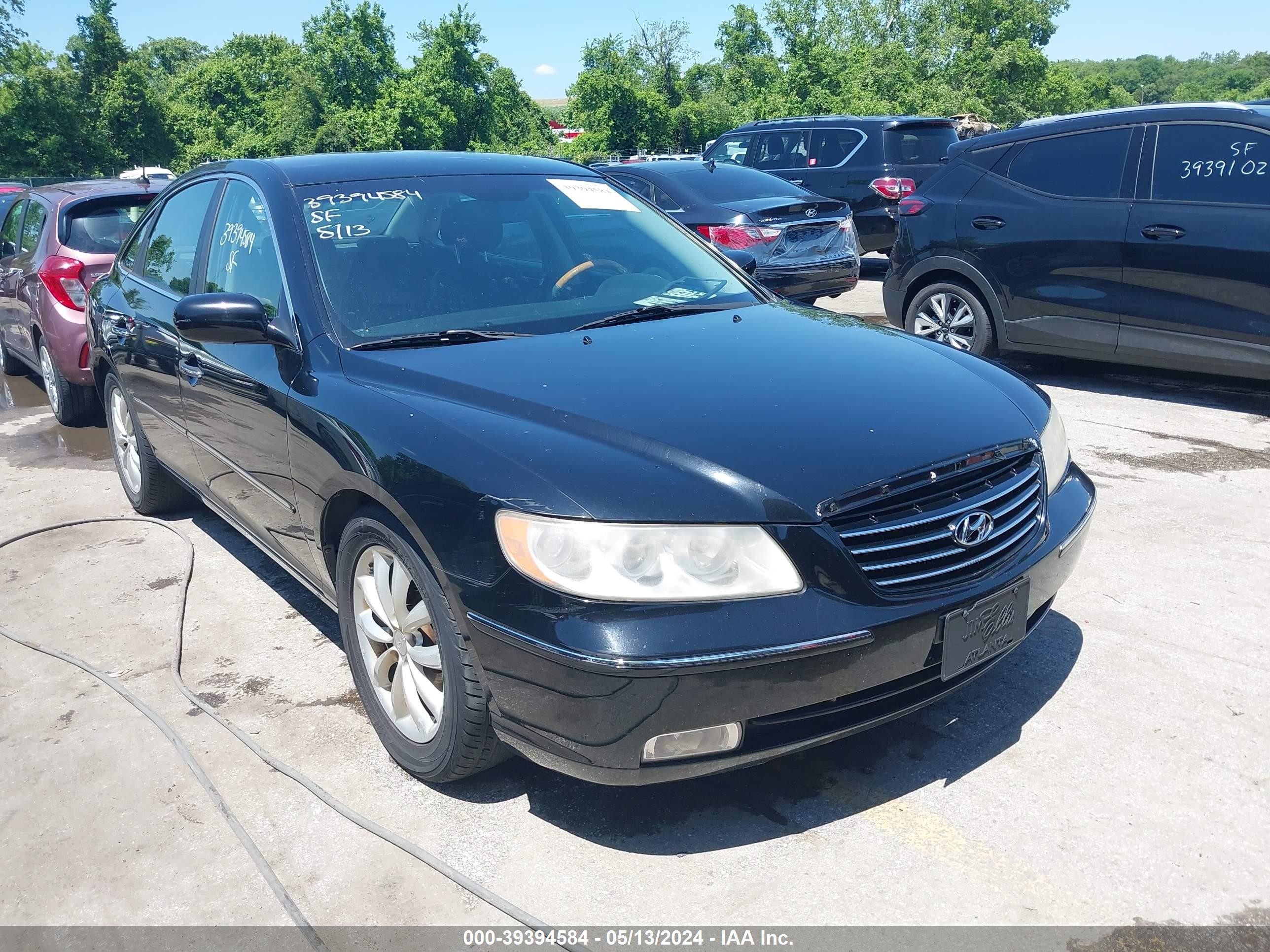 HYUNDAI AZERA 2007 kmhfc46f07a233834