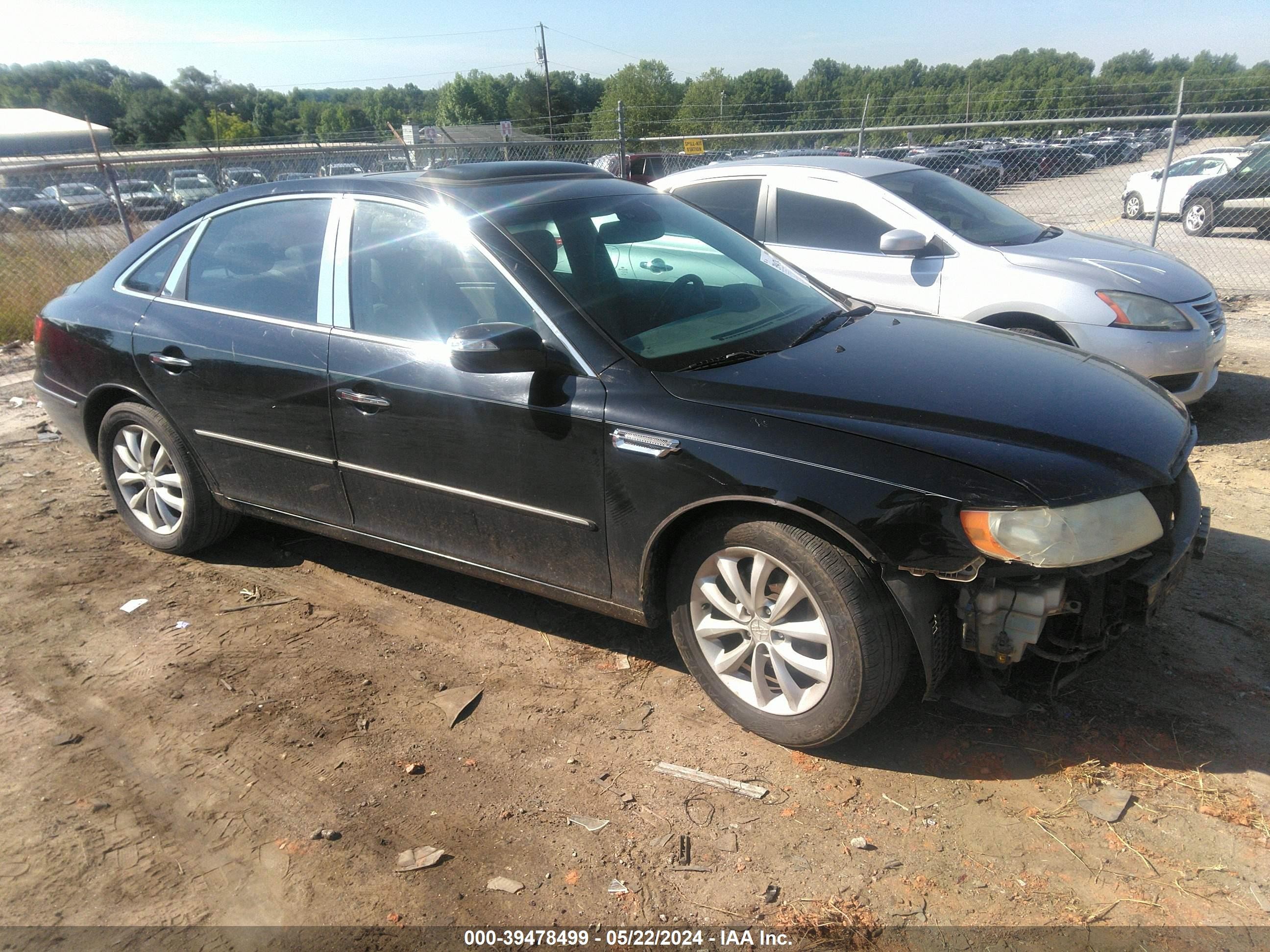 HYUNDAI AZERA 2007 kmhfc46f17a145598