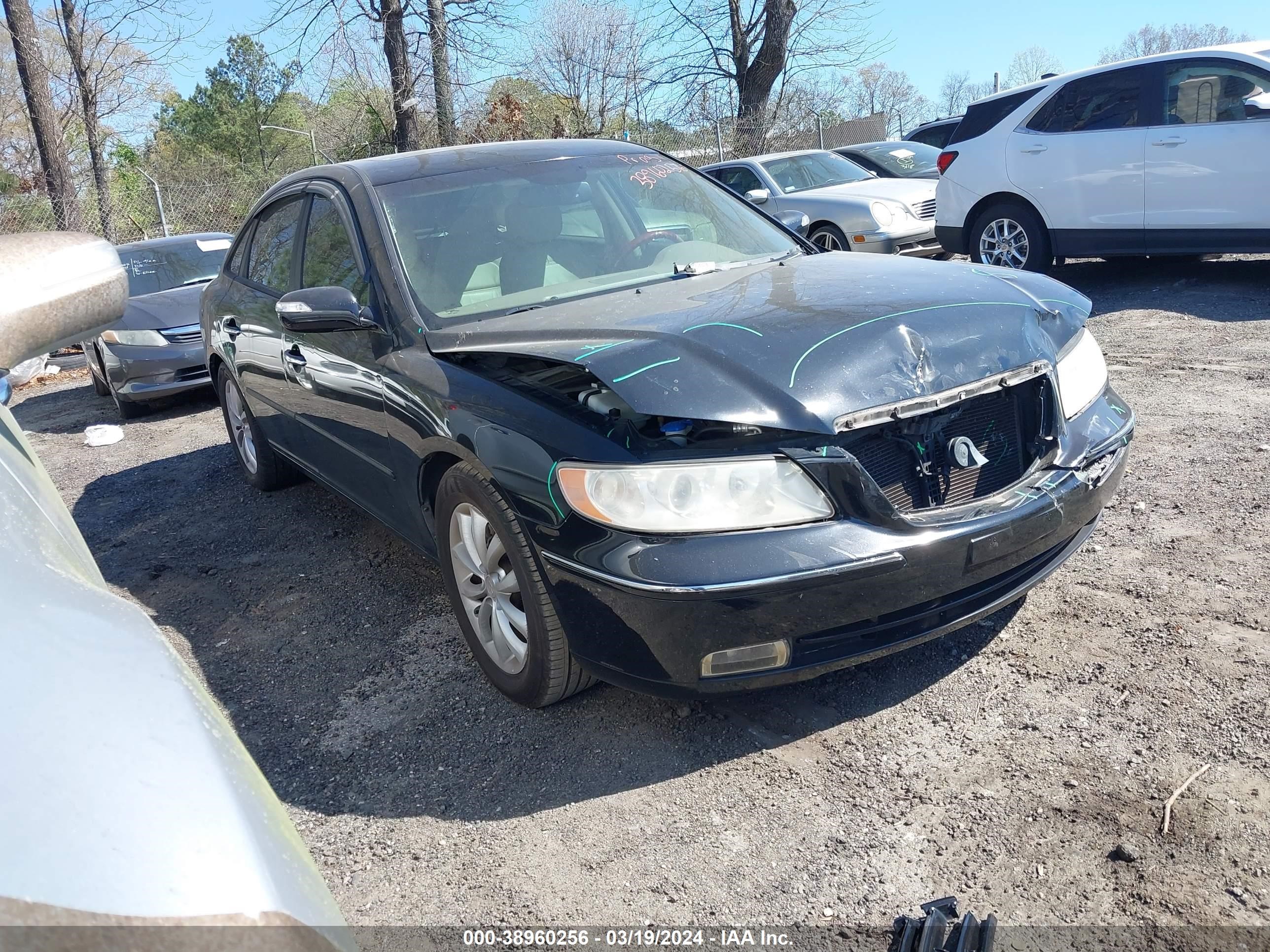 HYUNDAI AZERA 2008 kmhfc46f18a310938