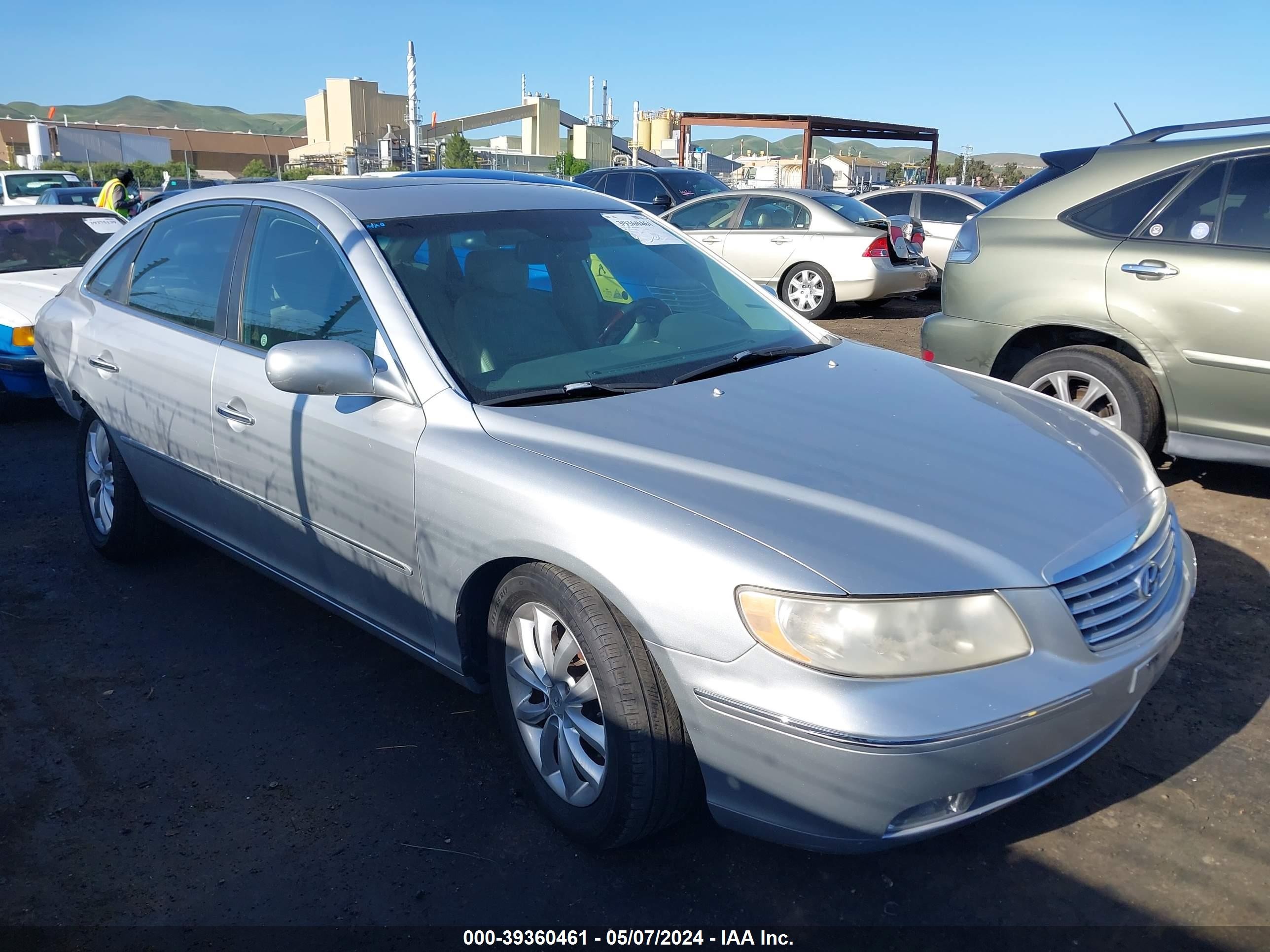 HYUNDAI AZERA 2007 kmhfc46f27a197497