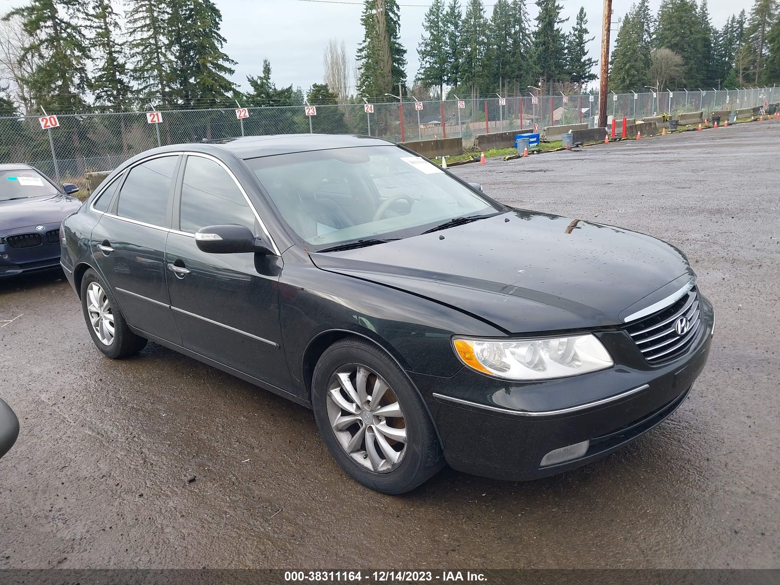 HYUNDAI AZERA 2009 kmhfc46f29a341746