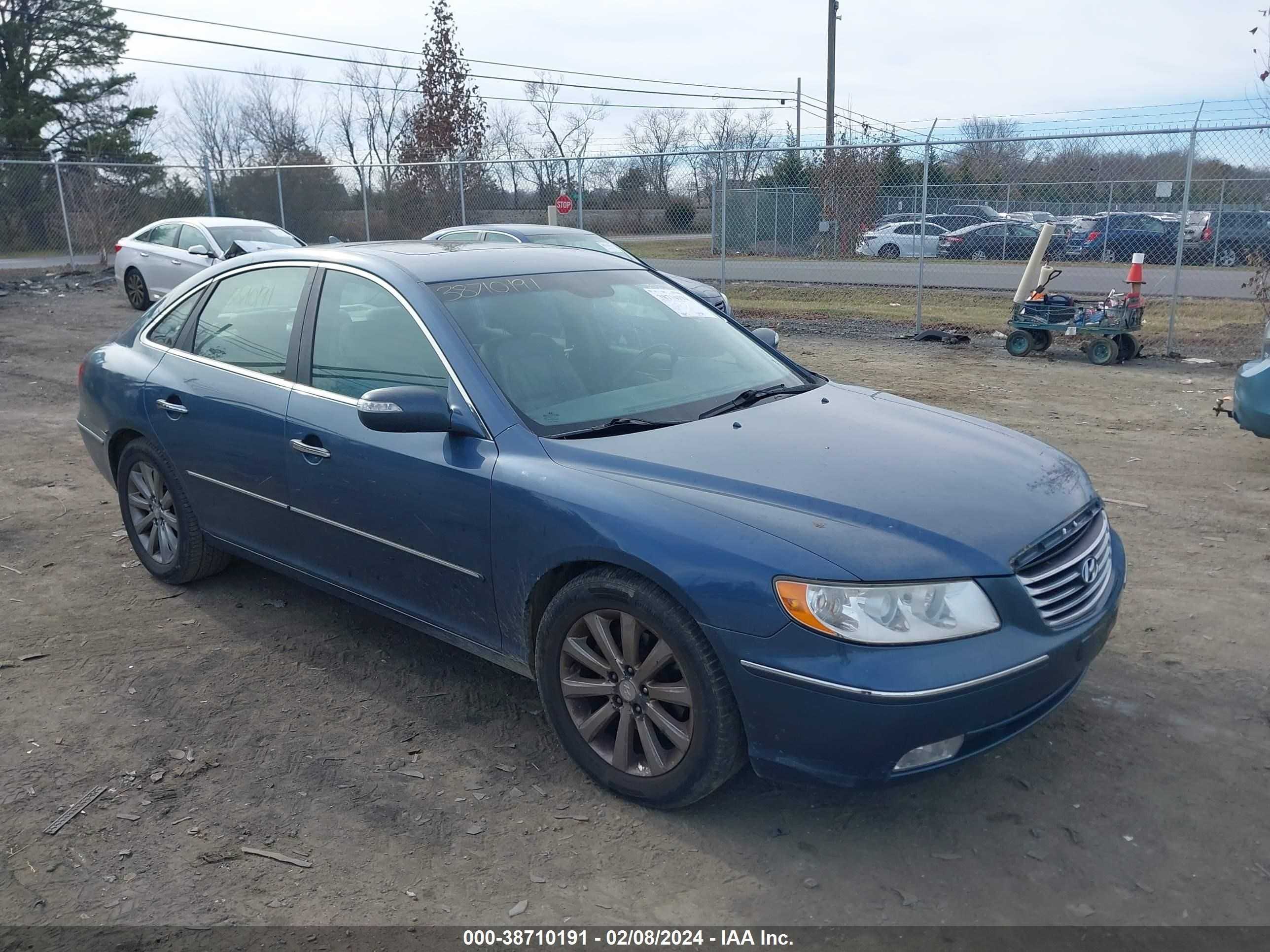 HYUNDAI AZERA 2009 kmhfc46f29a342475