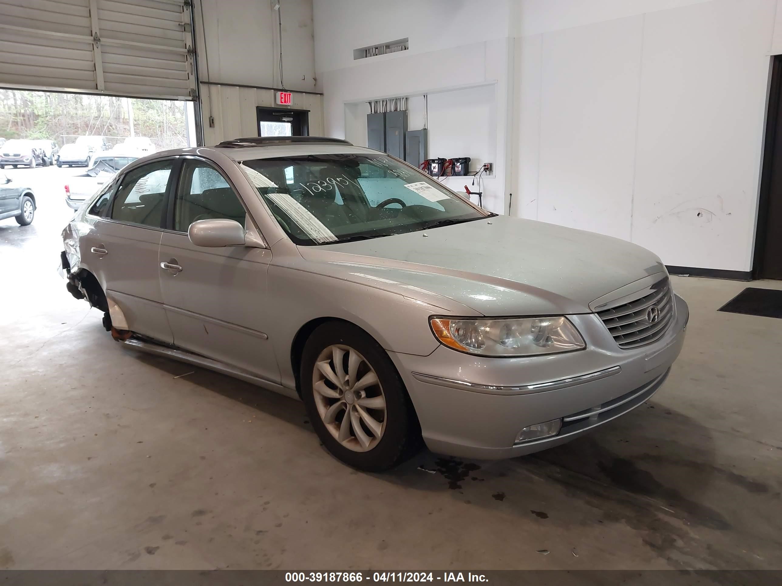 HYUNDAI AZERA 2006 kmhfc46f46a123951