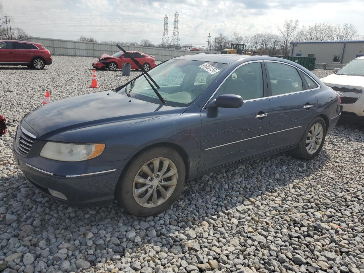 HYUNDAI AZERA 2007 kmhfc46f47a174125