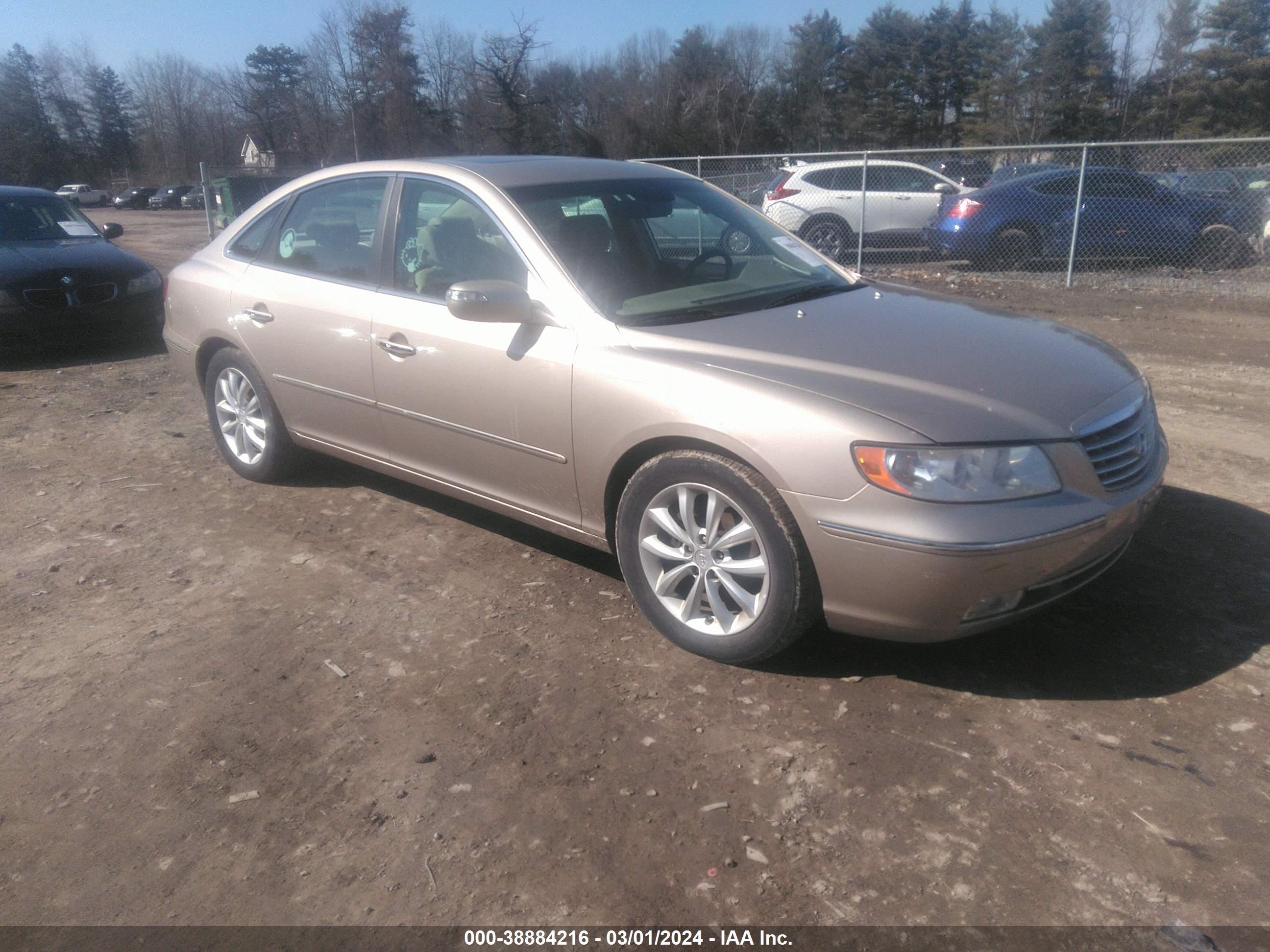 HYUNDAI AZERA 2007 kmhfc46f47a239524