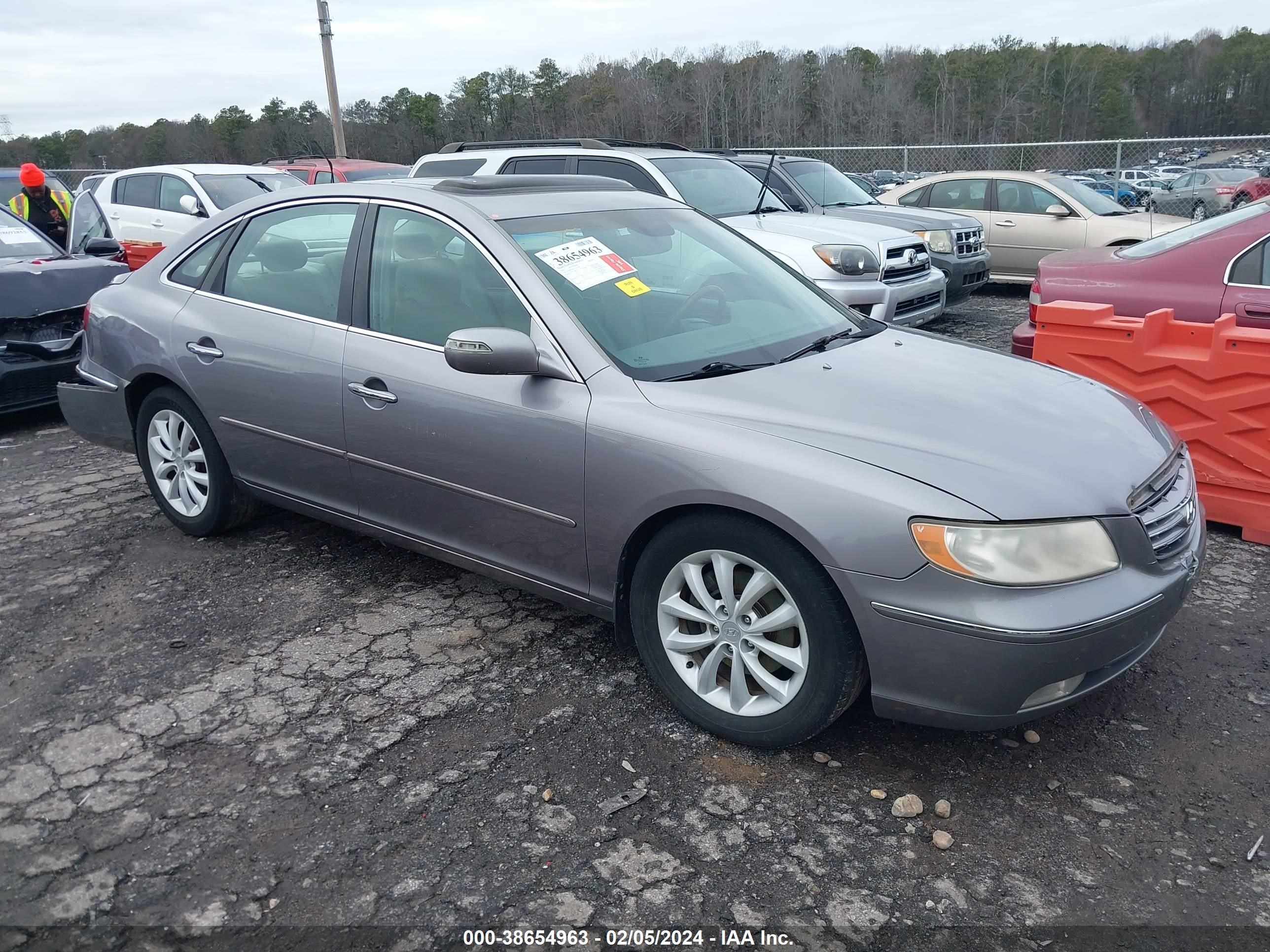 HYUNDAI AZERA 2007 kmhfc46f57a175395