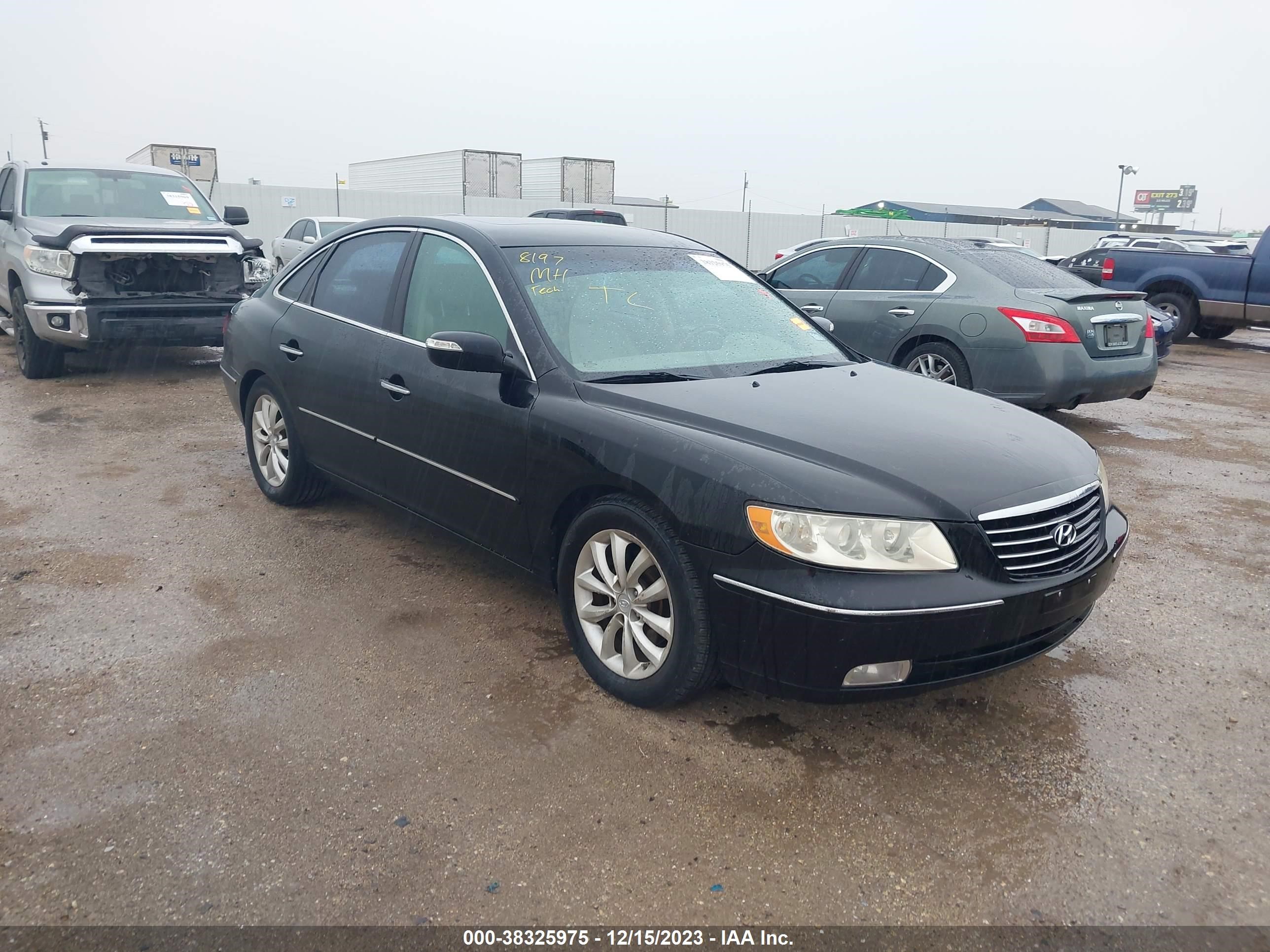 HYUNDAI AZERA 2008 kmhfc46f58a310943